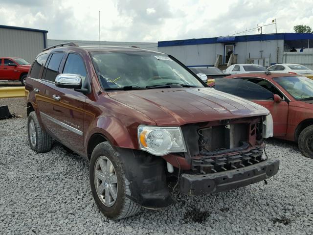 1A8HX58N88F146739 - 2008 CHRYSLER ASPEN LIMI BURGUNDY photo 1