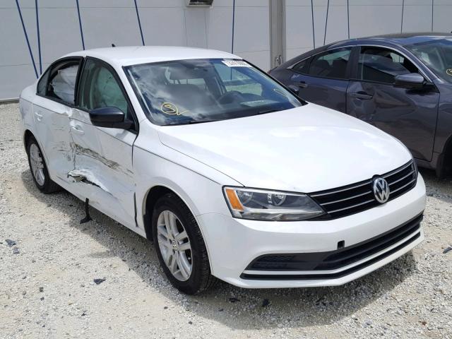 3VW2K7AJ0FM350797 - 2015 VOLKSWAGEN JETTA BASE 白色 照片 1