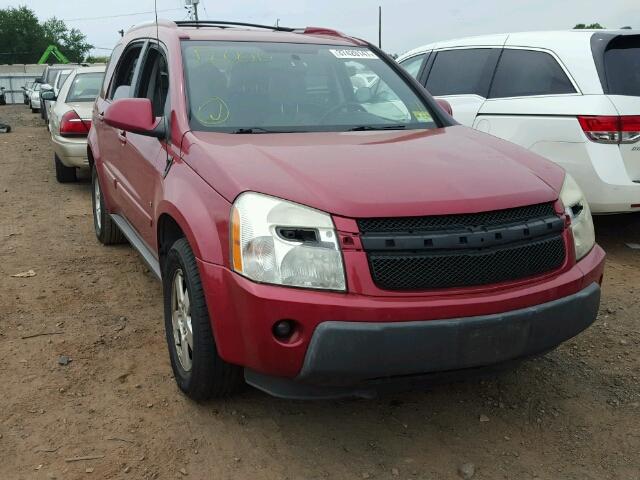 2CNDL73F466102348 - 2006 CHEVROLET EQUINOX LT RED photo 1