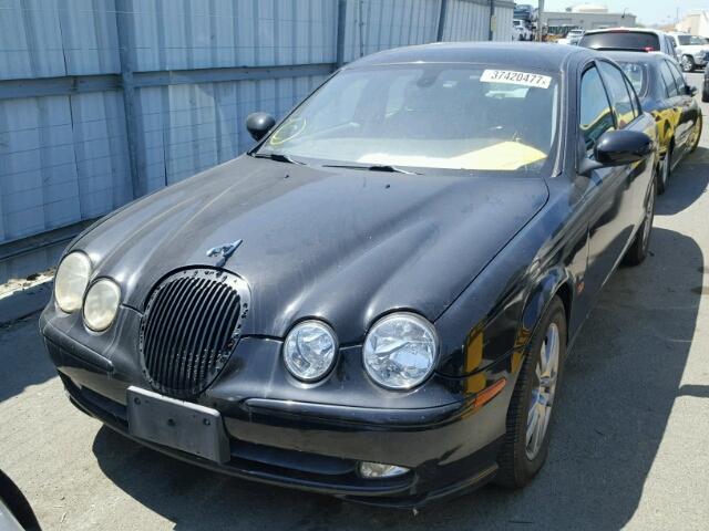 SAJEA03U53HM67858 - 2003 JAGUAR S-TYPE GRAY photo 2