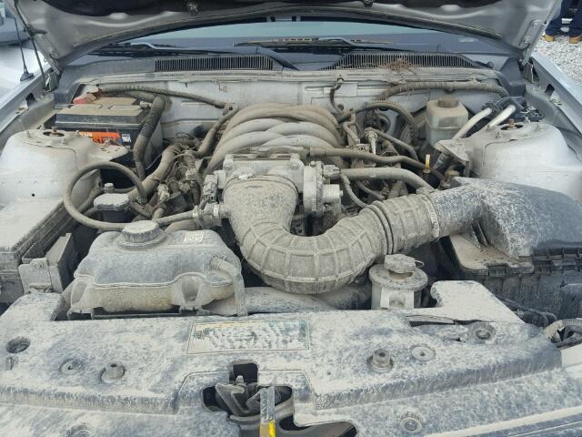 1ZVHT82H855123189 - 2005 FORD MUSTANG GT SILVER photo 7