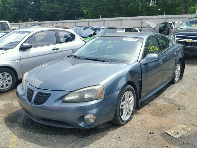 2G2WR554161311530 - 2006 PONTIAC GRAND PRIX BLUE photo 2