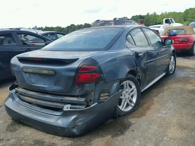 2G2WR554161311530 - 2006 PONTIAC GRAND PRIX BLUE photo 4