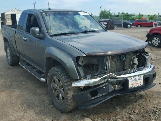 1GTJ6NFE8B8108406 - 2011 GMC CANYON SLT GRAY photo 1