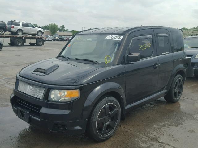 5J6YH18918L014675 - 2008 HONDA ELEMENT SC BLACK photo 2