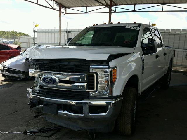 1FT7W2B68HEE58863 - 2017 FORD F250 XLT WHITE photo 2