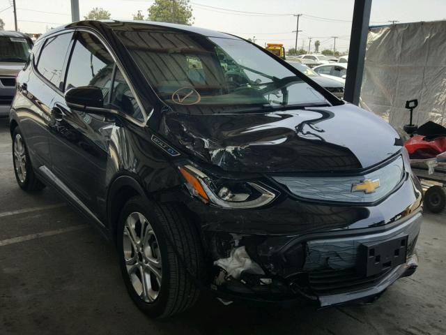 1G1FW6S03H4160928 - 2017 CHEVROLET BOLT EV LT BLACK photo 1