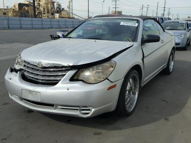 1C3LC45K08N655865 - 2008 CHRYSLER SEBRING GRAY photo 2