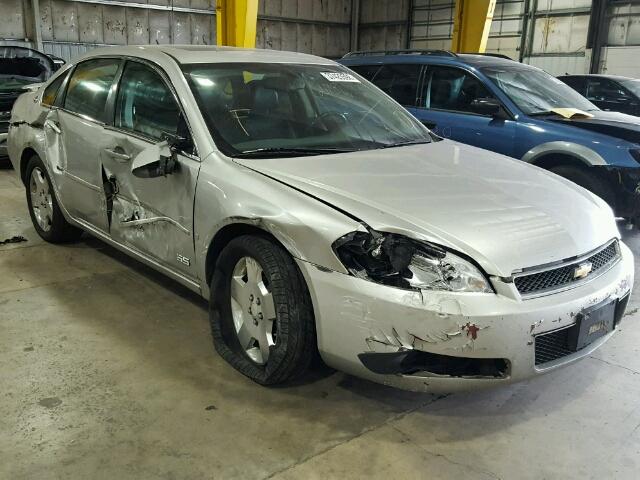2G1WD58C489101904 - 2008 CHEVROLET IMPALA SUP 银色 照片 1