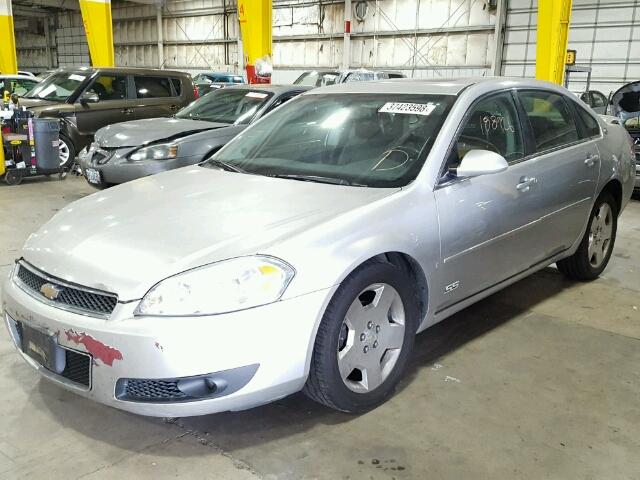 2G1WD58C489101904 - 2008 CHEVROLET IMPALA SUP 银色 照片 2