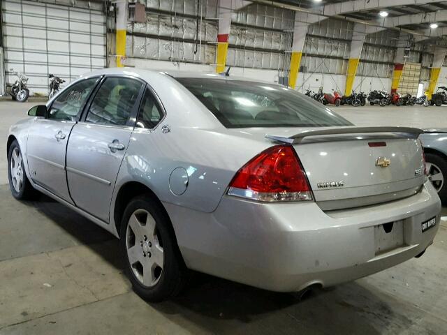 2G1WD58C489101904 - 2008 CHEVROLET IMPALA SUP 银色 照片 3