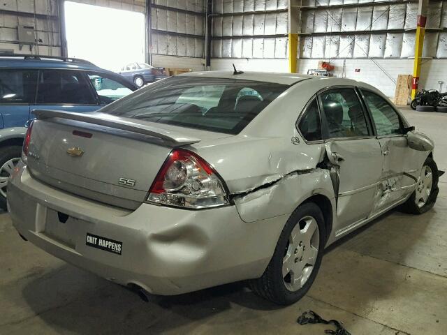 2G1WD58C489101904 - 2008 CHEVROLET IMPALA SUP 银色 照片 4