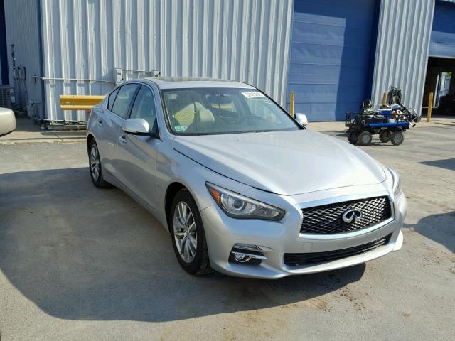 JN1EV7AR6HM831118 - 2017 INFINITI Q50 PREMIU SILVER photo 1