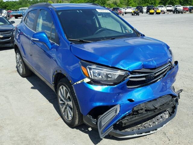 KL4CJASB6HB006927 - 2017 BUICK ENCORE PRE BLUE photo 1