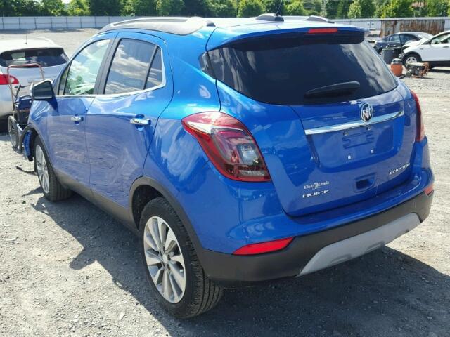 KL4CJASB6HB006927 - 2017 BUICK ENCORE PRE BLUE photo 3