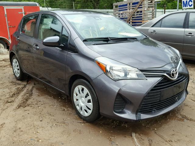 VNKKTUD38HA082651 - 2017 TOYOTA YARIS L GRAY photo 1