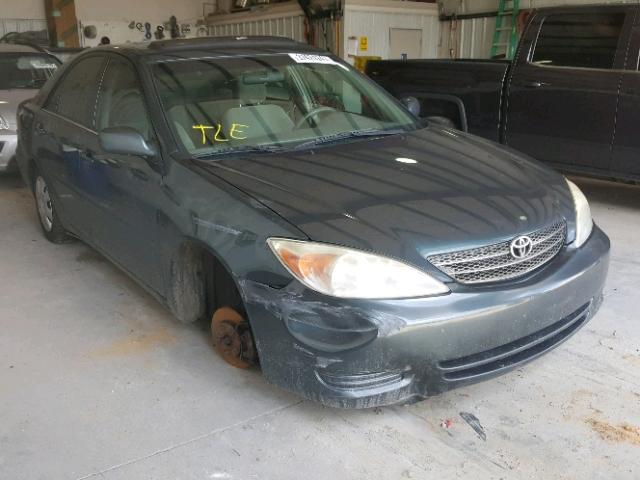 4T1BE32K94U357018 - 2004 TOYOTA CAMRY GREEN photo 1