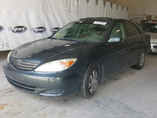 4T1BE32K94U357018 - 2004 TOYOTA CAMRY GREEN photo 2