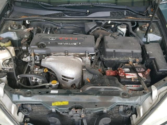 4T1BE32K94U357018 - 2004 TOYOTA CAMRY GREEN photo 7