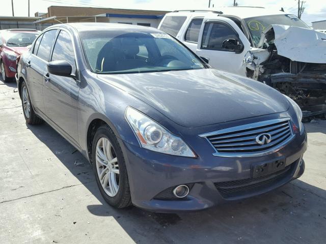 JN1CV6AP3CM625764 - 2012 INFINITI G37 BASE BLUE photo 1