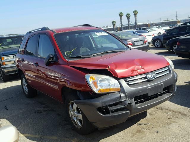 KNDJF724167264520 - 2006 KIA NEW SPORTA RED photo 1