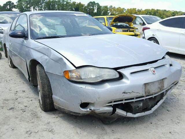 2G1WW12E839125709 - 2003 CHEVROLET MONTE CARL GRAY photo 1