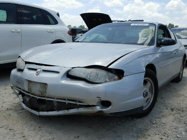 2G1WW12E839125709 - 2003 CHEVROLET MONTE CARL GRAY photo 2