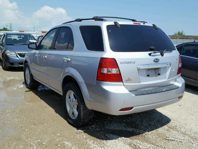 KNDJD736475669239 - 2007 KIA SORENTO SILVER photo 3