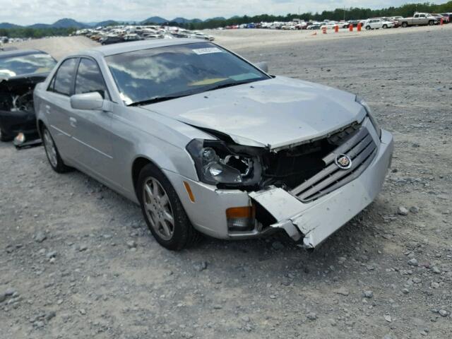 1G6DM577740158799 - 2004 CADILLAC CTS SILVER photo 1