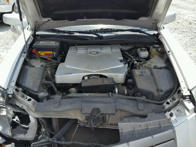 1G6DM577740158799 - 2004 CADILLAC CTS SILVER photo 7