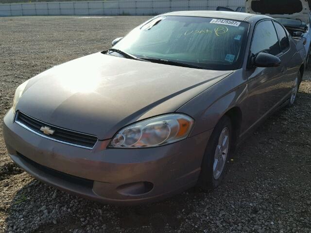 2G1WM15K869272480 - 2006 CHEVROLET MONTE CARL 棕色 照片 2