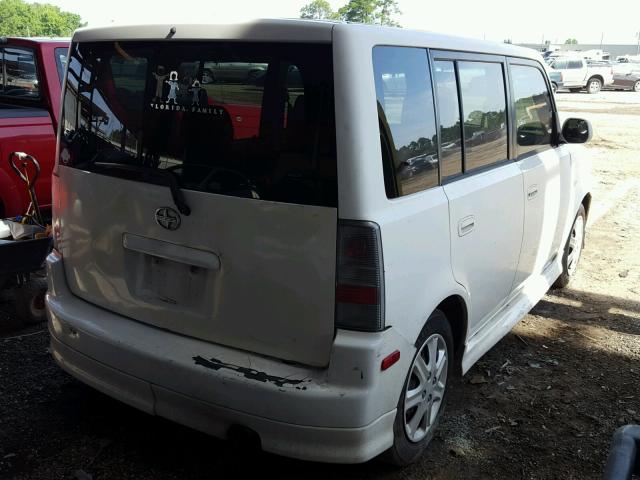 JTLKT324X50192976 - 2005 TOYOTA SCION XB თეთრი ფოტო 4