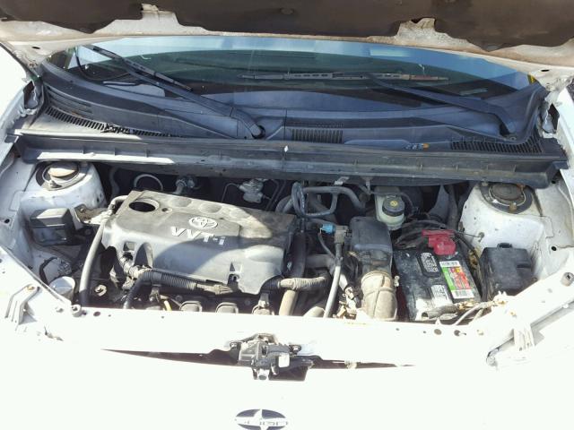 JTLKT324X50192976 - 2005 TOYOTA SCION XB თეთრი ფოტო 7