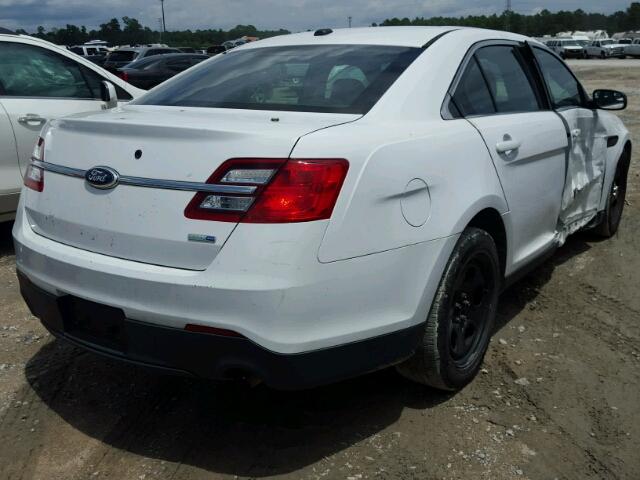 1FAHP2M88DG115118 - 2013 FORD TAURUS INT WHITE photo 4