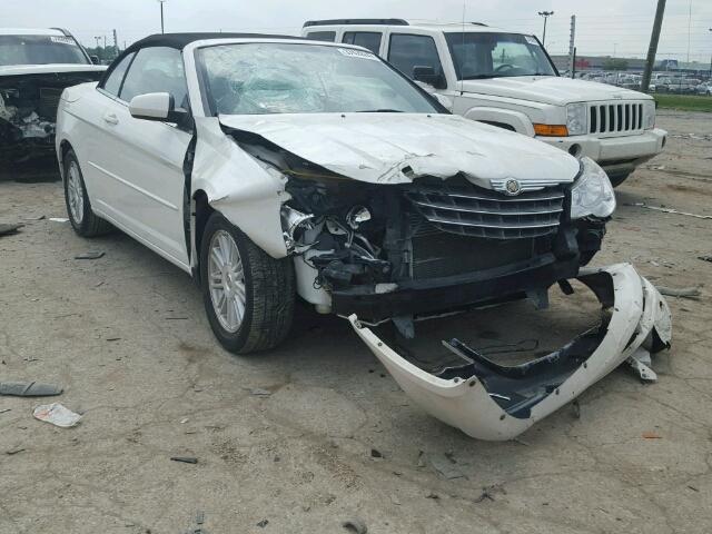 1C3LC55R38N284218 - 2008 CHRYSLER SEBRING WHITE photo 1