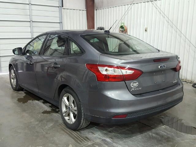 1FADP3F23DL123714 - 2013 FORD FOCUS SE GRAY photo 3