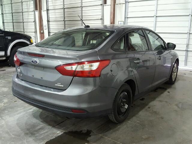 1FADP3F23DL123714 - 2013 FORD FOCUS SE GRAY photo 4