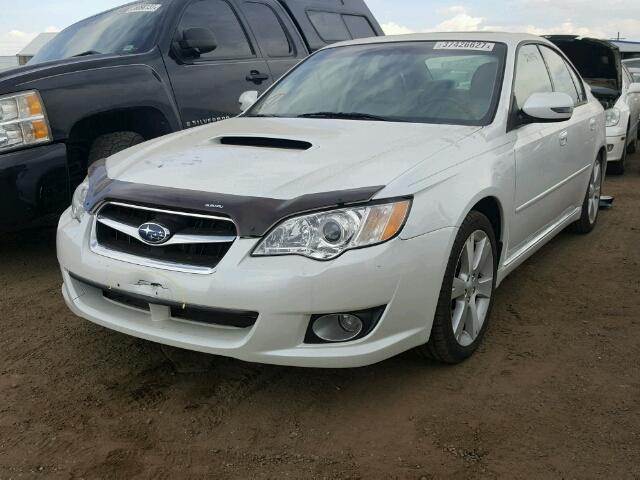 4S3BL676384200503 - 2008 SUBARU LEGACY WHITE photo 2