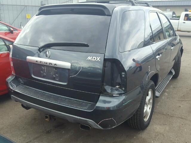 2HNYD18255H511512 - 2005 ACURA MDX TEAL photo 4