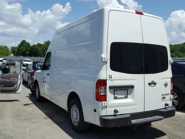 1N6AF0LY4EN102073 - 2014 NISSAN NV 2500 WHITE photo 3