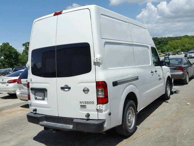 1N6AF0LY4EN102073 - 2014 NISSAN NV 2500 WHITE photo 4