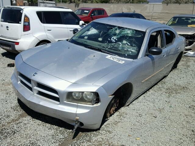 2B3KA43R46H302341 - 2006 DODGE CHARGER SE SILVER photo 2