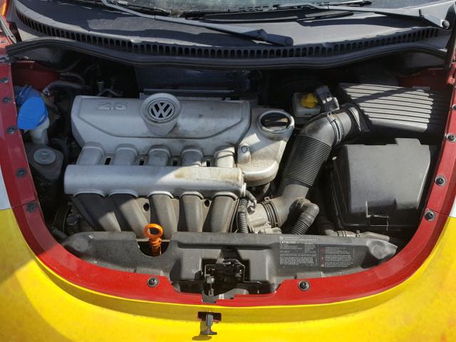 3VWPW31C78M521679 - 2008 VOLKSWAGEN NEW BEETLE 黄色 照片 7