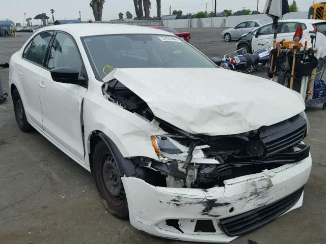 3VW2K7AJ7CM373053 - 2012 VOLKSWAGEN JETTA BASE 白色 照片 1