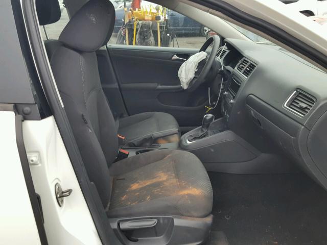 3VW2K7AJ7CM373053 - 2012 VOLKSWAGEN JETTA BASE 白色 照片 5