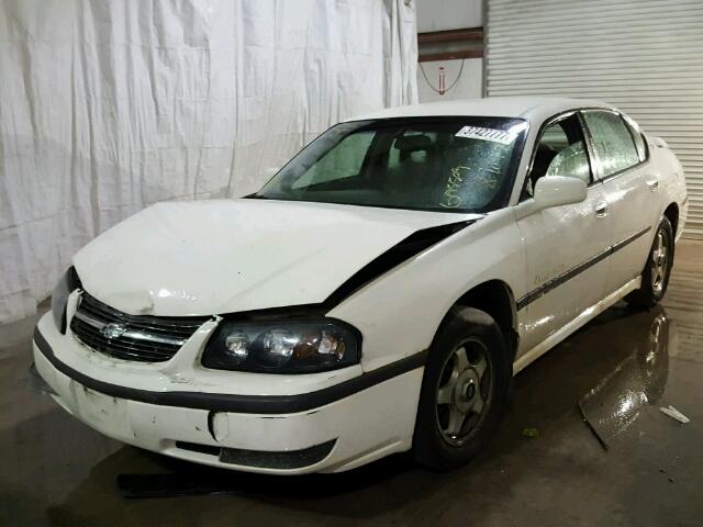 2G1WH55K029311391 - 2002 CHEVROLET IMPALA LS WHITE photo 2