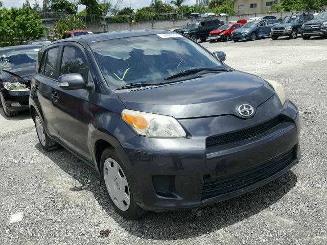 JTKKU4B48AJ056888 - 2010 TOYOTA SCION XD GRAY photo 1