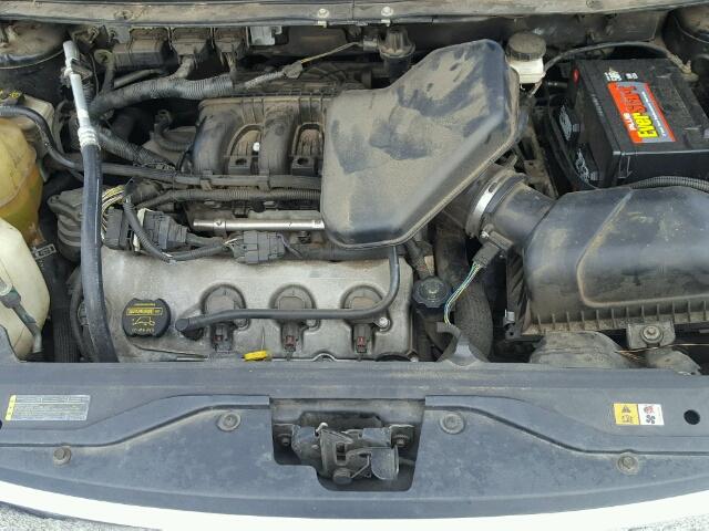 2FMDK38C38BA84929 - 2008 FORD EDGE SEL BLACK photo 7