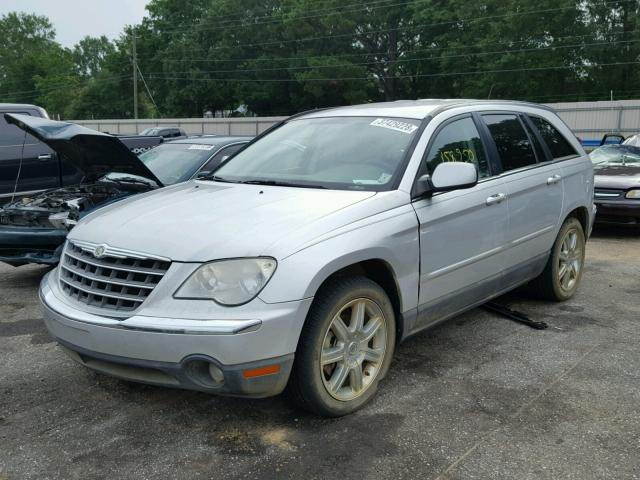 2A8GM68X87R363436 - 2007 CHRYSLER PACIFICA T SILVER photo 2