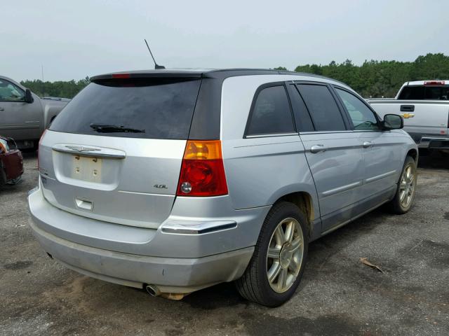 2A8GM68X87R363436 - 2007 CHRYSLER PACIFICA T SILVER photo 4